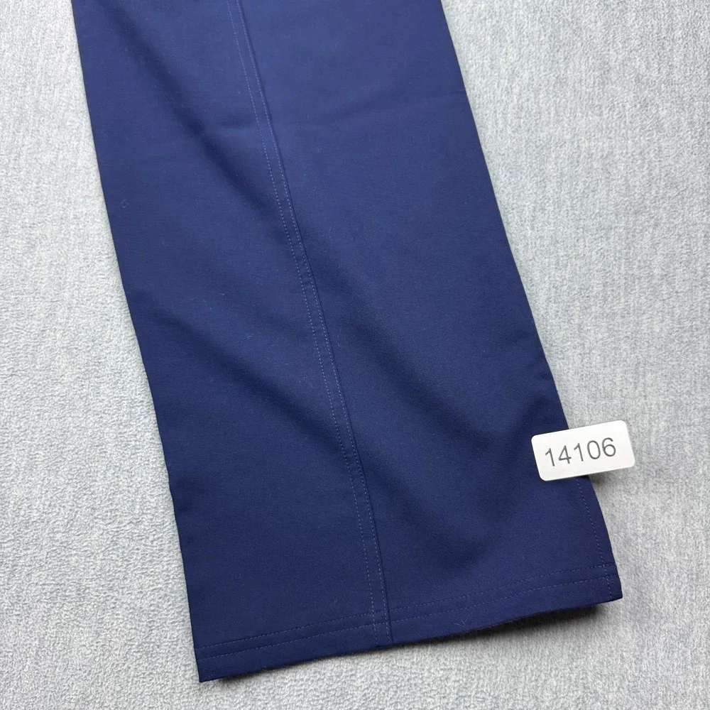 FIGS Kade Cargo Scrub Pants Women XL Blue Medical Nursing Straight High Waisted
